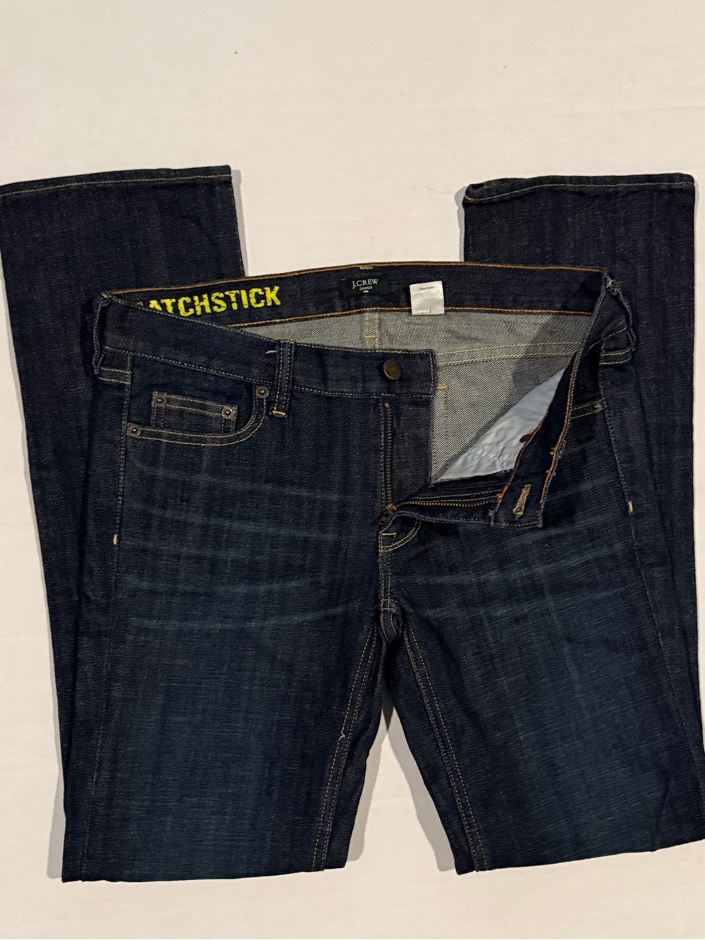 J. Crew Matchstick Skinny Jeans in Dark Indigo Size 28S